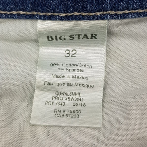 Big Star Cut-Off Denim Shorts - Picture 4 of 6
